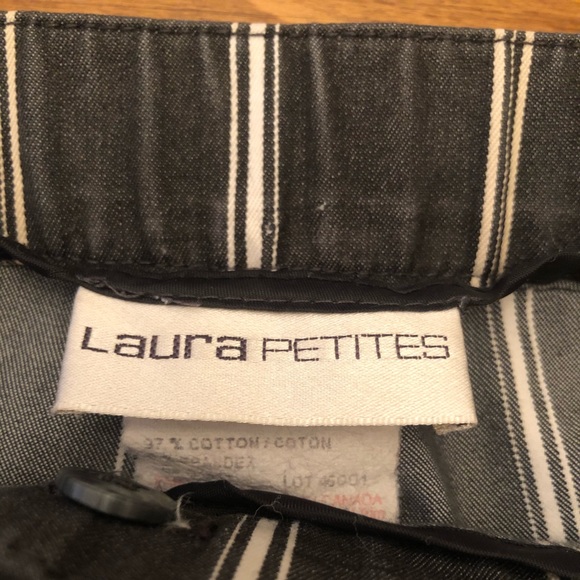 Funky striped flared capris - Picture 4 of 7